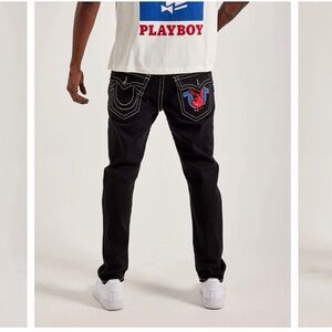 True Religion Playboy Black Jeans